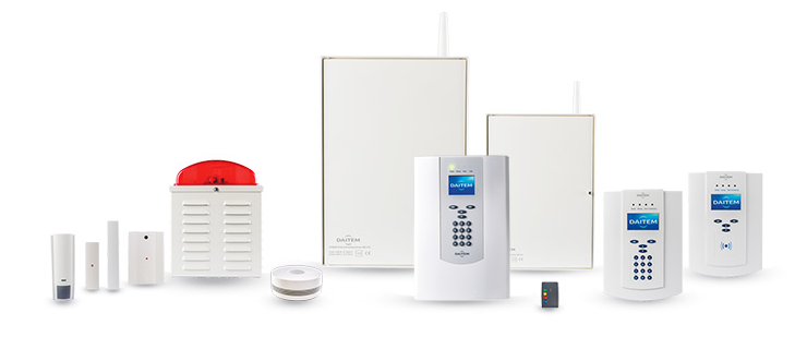 Die <strong>Hybrid-Einbruchmeldeanlage DAITEM D24.</strong> Der Meister aller <strong>VdS-Klassen (A, B, C).</strong> Ihre Alarmanlage zum Einbruchschutz in Drochtersen und Umgebung.